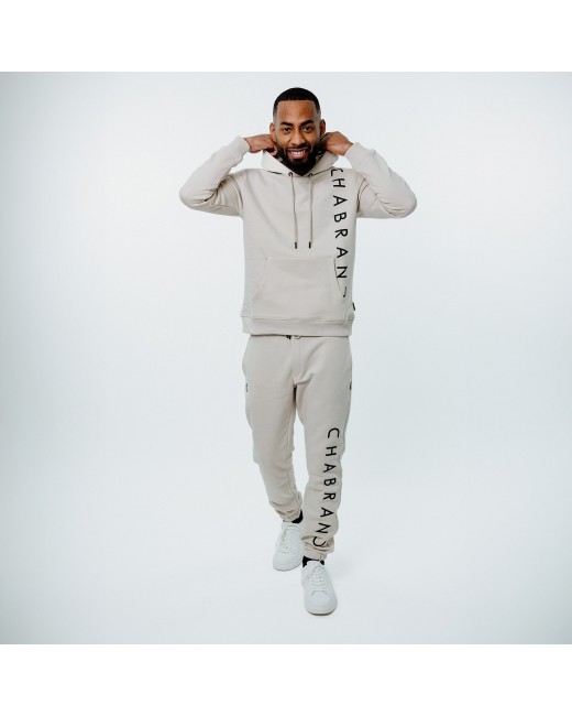 Sweat à capuche logo vertical