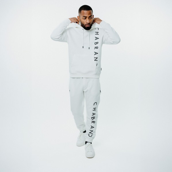 Sweat à capuche logo vertical