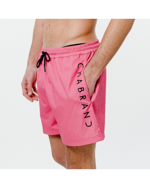 Short de bain logo vertical