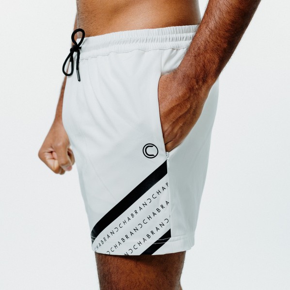 Short de bain rayures