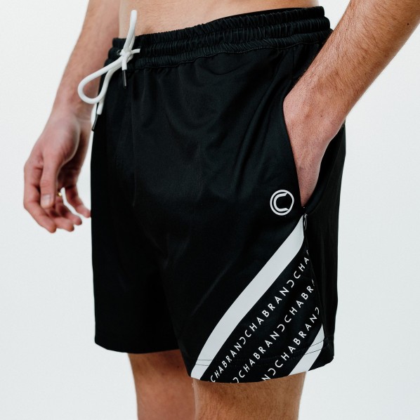 Short de bain rayures