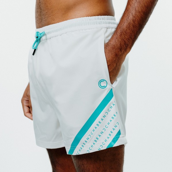 Short de bain rayures